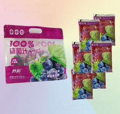 ���100%����֭150gX6