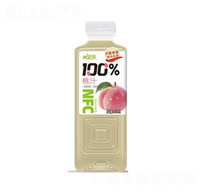 果全有NFC100%桃汁500ml