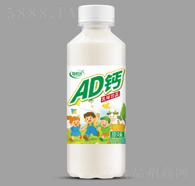 亞鮮達AD鈣原味乳味飲品500ml