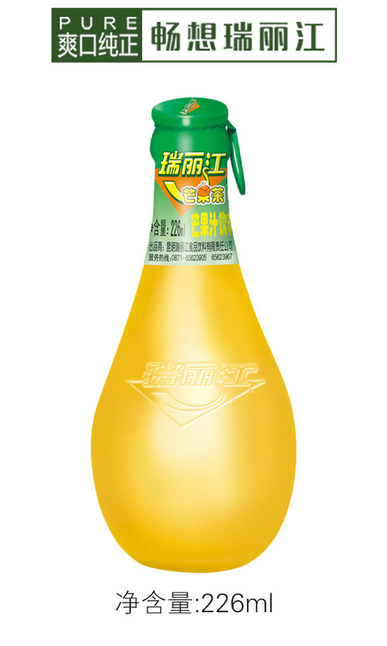 瑞麗江芒果汁飲料226ml 瑞麗江芒果汁飲料226ml